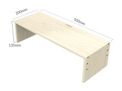 قیمت پایه نگهدارنده مانیتورچوبی اوریکو با ارتفاع 135 میلی متر ORICO-MSR-02 Monitor Holder