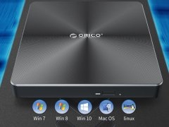 فروش دی وی دی رایتر اکسترنال اوریکو با ظرفیت 2 مگابایت ORICO-ORHU3-01 USB3.0 Multifunctional External Recorder
