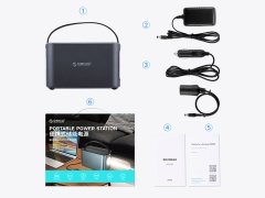 خرید اینورتر و پاور بانک قابل حمل اوریکو با ظرفیت 43500 میلی آمپر ساعتORICO-PA120-1A4U Portable Power Station（120W）