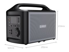 کیفیت اینورتر و پاور بانک قابل حمل اوریکو با ظرفیت 124800 میلی آمپر ساعتORICO-PA300-1A4U Portable Power Station