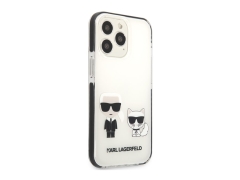 قاب محافظ براق آیفون 13 پرو طرح کارل و گربه CG Mobile iphone 13 Pro Cat &amp; Karl Lagerfeld Case