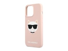 قاب سیلیکونی آیفون 13 پرو مکس طرح گربه کارل CG Mobile iphone 13 Pro Max Karl Lagerfeld Silicone Case