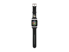 بند سیلیکونی اپل واچ 42 و 44 میلیمتر طرح کارل و گربه CG Mobile Apple Watch 42/44 mm Karl Silicone Strap