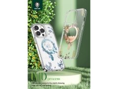 قاب طرحدار مگ سیف آیفون 13 پرو مکس گرین Green iphone 13 Pro Max Magsafe Nature Case