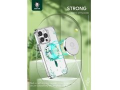 قاب طرحدار مگ سیف آیفون 13 پرو گرین Green iphone 13 Pro Magsafe Nature Case