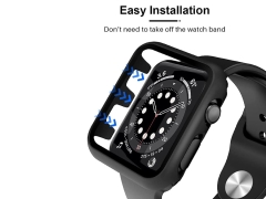 محافظ صفحه نمایش شیشه ای و قاب اپل واچ 38 میلی متر Apple Watch 38mm Glass &amp; Case