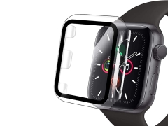 محافظ صفحه نمایش شیشه ای و قاب اپل واچ 38 میلی متر Apple Watch 38mm Glass &amp; Case