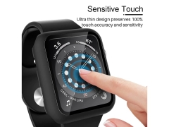 محافظ صفحه نمایش شیشه ای و قاب اپل واچ 38 میلی متر Apple Watch 38mm Glass &amp; Case