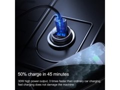 شاژر فندکی فست شارژ ماشین 30 وات جویروم