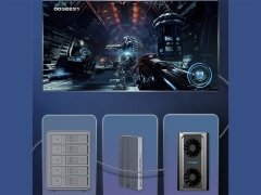 خرید کابل تاندربولت 80 سانتی متری اوریکو با سرعت 40 گیگابایت بر ثانیه ORICO-TBW4-08 ORICO Thunderbolt 4 Data Cable