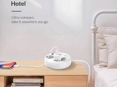 کیفیت سه راهی برق و دو یو اس بی اوریکو با طراحی شبیه دونات ORICO-ODR-3A2U-10A-ID USB Smart Power Strip