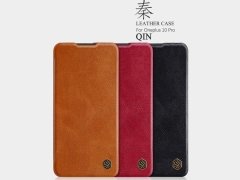 کیف چرم نیلکین وان پلاس Nillkin OnePlus 10 Pro Qin Leather Case