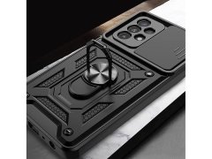 قاب محافظ لنز و حلقه دار سامسونگ Samsung Galaxy A33 Slide Camera &amp; Ring Holder Stand Case