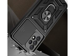 قاب محافظ لنز و حلقه دار سامسونگ Samsung Galaxy A33 Slide Camera &amp; Ring Holder Stand Case
