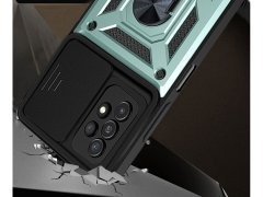 قاب محافظ لنز و حلقه دار سامسونگ Samsung Galaxy A33 Slide Camera &amp; Ring Holder Stand Case