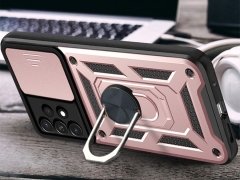 قاب محافظ لنز و حلقه دار سامسونگ Samsung Galaxy A33 Slide Camera &amp; Ring Holder Stand Case