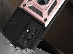 قاب محافظ لنز و حلقه دار سامسونگ Samsung Galaxy A33 Slide Camera &amp; Ring Holder Stand Case