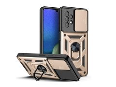 قاب محافظ لنز و حلقه دار سامسونگ Samsung Galaxy A32 4G Slide Camera &amp; Ring Holder Stand Case