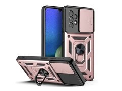 قاب محافظ لنز و حلقه دار سامسونگ Samsung Galaxy A53 Slide Camera &amp; Ring Holder Stand Case