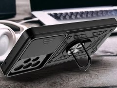 قاب محافظ لنز و حلقه دار سامسونگ Samsung Galaxy A53 Slide Camera &amp; Ring Holder Stand Case
