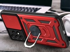 قاب محافظ لنز و حلقه دار سامسونگ Samsung Galaxy A53 Slide Camera &amp; Ring Holder Stand Case