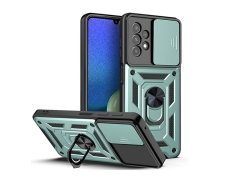 قاب محافظ لنز و حلقه دار سامسونگ Samsung Galaxy A13 5G Slide Camera &amp; Ring Holder Stand Case