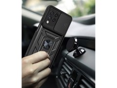 قاب محافظ لنز و حلقه دار سامسونگ Samsung Galaxy A22 4G Slide Camera &amp; Ring Holder Stand Case