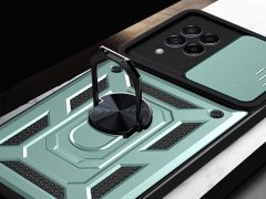 قاب محافظ لنز و حلقه دار سامسونگ Samsung Galaxy M53 Slide Camera &amp; Ring Holder Stand Case