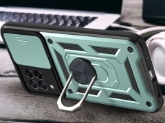قاب محافظ لنز و حلقه دار سامسونگ Samsung Galaxy M53 Slide Camera &amp; Ring Holder Stand Case