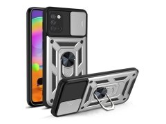 قاب محافظ لنز و حلقه دار سامسونگ Samsung Galaxy A31 Slide Camera &amp; Ring Holder Stand Case
