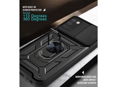قاب محافظ لنز و حلقه دار سامسونگ Samsung Galaxy A31 Slide Camera &amp; Ring Holder Stand Case