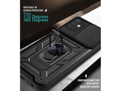 قاب محافظ لنز و حلقه دار سامسونگ Samsung Galaxy A71 Slide Camera &amp; Ring Holder Stand Case