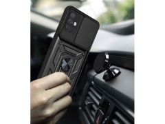قاب محافظ لنز و حلقه دار سامسونگ Samsung Galaxy A71 Slide Camera &amp; Ring Holder Stand Case