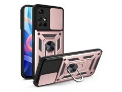 قاب محافظ لنز و حلقه دار شیائومی Xiaomi Redmi Note 11 China Slide Camera &amp; Ring Holder Stand Case