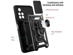 قاب محافظ لنز و حلقه دار شیائومی Xiaomi Redmi Note 11 China Slide Camera &amp; Ring Holder Stand Case