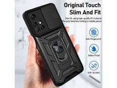 قاب محافظ لنز و حلقه دار شیائومی Xiaomi Redmi Note 11 China Slide Camera &amp; Ring Holder Stand Case