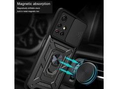 قاب محافظ لنز و حلقه دار شیائومی Xiaomi Redmi Note 11 China Slide Camera &amp; Ring Holder Stand Case