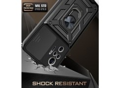 قاب محافظ لنز و حلقه دار شیائومی Xiaomi Redmi Note 10 Pro/Redmi Note 10 Pro Max Slide Camera &amp; Ring Holder Stand Case