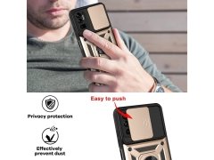 قاب محافظ لنز و حلقه دار شیائومی Xiaomi Redmi Note 10 5G Slide Camera &amp; Ring Holder Stand Case