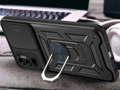 قاب محافظ لنز و حلقه دار شیائومی Xiaomi Redmi Note 10 5G Slide Camera &amp; Ring Holder Stand Case