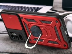قاب محافظ لنز و حلقه دار شیائومی Xiaomi Redmi Note 10 5G Slide Camera &amp; Ring Holder Stand Case
