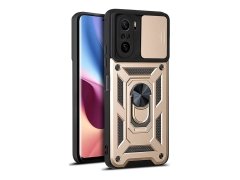 قاب محافظ لنز و حلقه دار شیائومی Xiaomi Poco F3 Slide Camera &amp; Ring Holder Stand Case