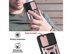 قاب محافظ لنز و حلقه دار شیائومی Xiaomi Poco F3 Slide Camera &amp; Ring Holder Stand Case