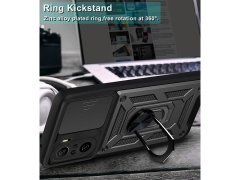 قاب محافظ لنز و حلقه دار شیائومی Xiaomi Poco F3 Slide Camera &amp; Ring Holder Stand Case
