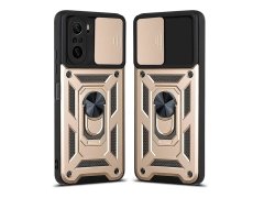 قاب محافظ لنز و حلقه دار شیائومی Xiaomi Poco F3 Slide Camera &amp; Ring Holder Stand Case