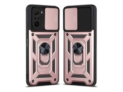 قاب محافظ لنز و حلقه دار شیائومی Xiaomi Poco F3 Slide Camera &amp; Ring Holder Stand Case