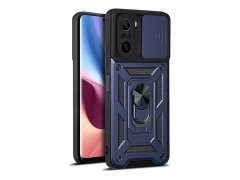 قاب محافظ لنز و حلقه دار شیائومی Xiaomi Poco F3 Slide Camera &amp; Ring Holder Stand Case