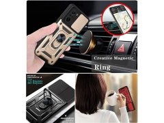 قاب محافظ لنز و حلقه دار شیائومی Xiaomi Poco F3 Slide Camera &amp; Ring Holder Stand Case