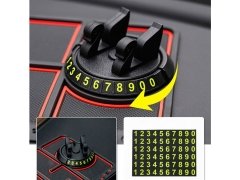 پد نگهدارنده موبایل ضدلغزش چهار کاره داخل خودرو باویس BAVISS Dashboard Mat Phone Holder with Aromatherapy Slot B-28