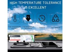 پد نگهدارنده موبایل ضدلغزش چهار کاره داخل خودرو باویس BAVISS Dashboard Mat Phone Holder with Aromatherapy Slot B-28